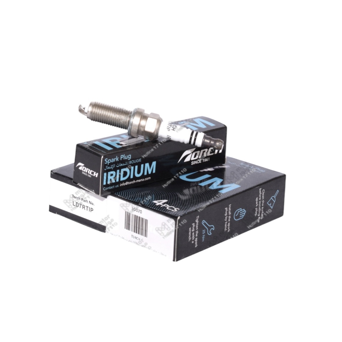 صيني - TORCH
طقم بوجيهات 14 ايريديوم صني N17 - قشقاى - سنترا - كورولا جنوب - فلوانس (SC20HR11)
H*