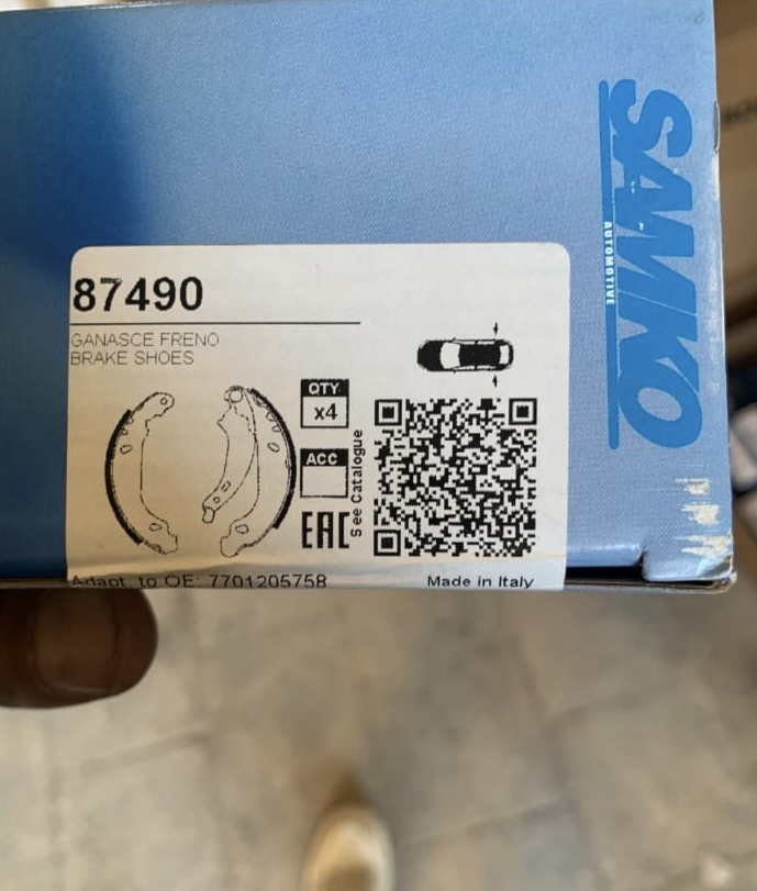 SAMKO ايطالي
تيل خلفي قباقيب كليو 1.2
( غير متوفر )
H* - الصورة 3