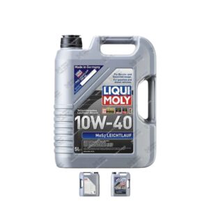 LIQUI MOLY الماني 
10W40 API SL زيت موتور 5لتر  
MOS2 LIECHTLAUF
H*