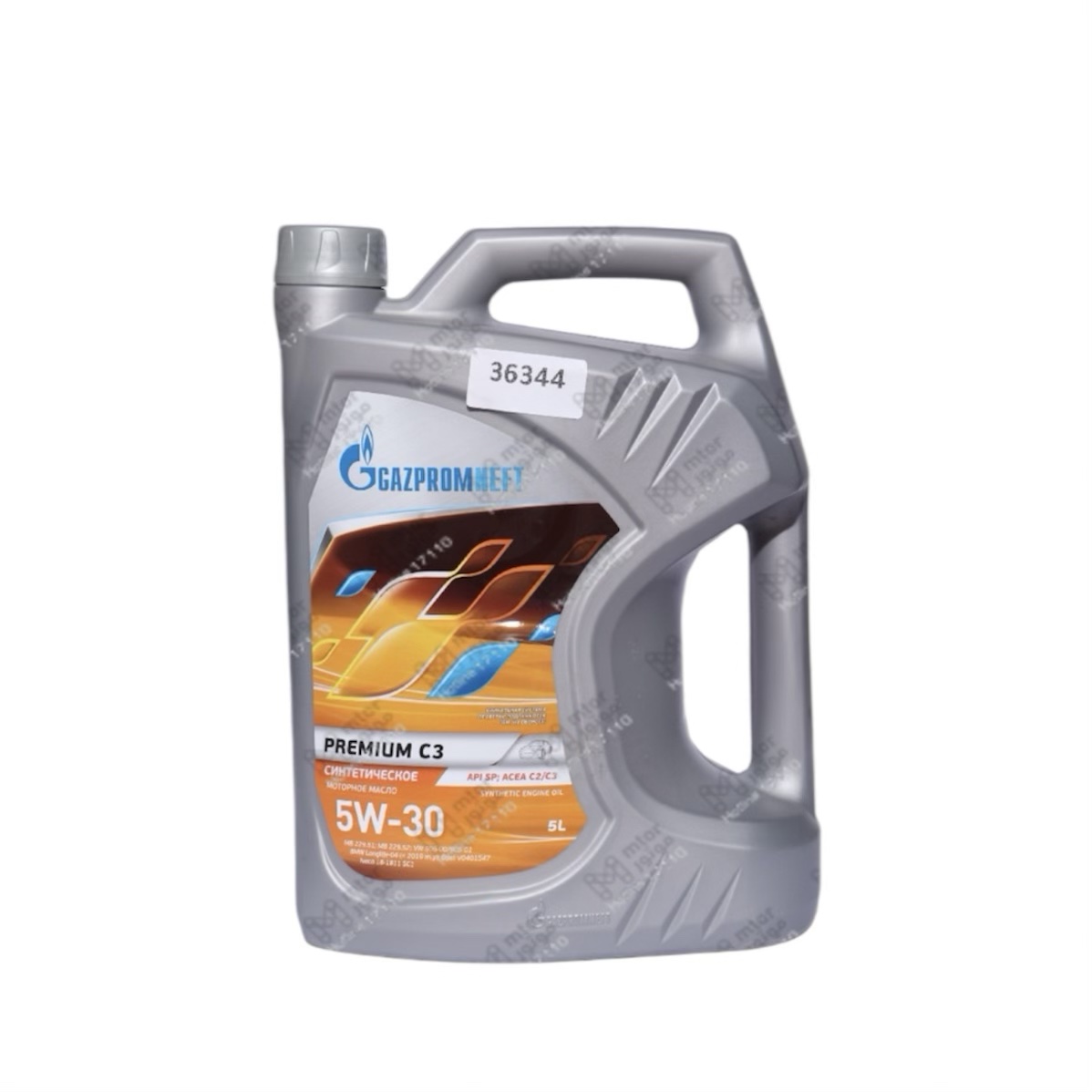 5W30 API SL جازبروم بريميوم 5لتر 12000كم
C2 / C3 تخليقي بالكامل وكيل
Gazpromneft روسي