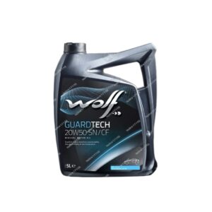 GuardTech 20W50 SN/CF‎  والف زيت موتور 4لتر
Wolf بلجيكي