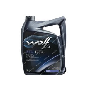 VitalTech 5W50 API SN/CF‎  والف زيت موتور 5لتر
Wolf بلجيكي