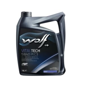 VitalTech 5W40 API C3 API SN/CF والف زيت موتور 4لتر
Wolf بلجيكي