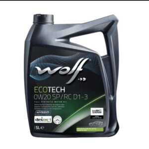 0W20 SP/RC D1-3 EcoTech والف زيت موتور 5لتر
Wolf بلجيكي