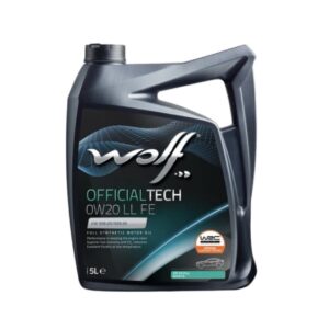 والف زيت موتور 5لتر 
OfficialTech 0W20 LL FE API SN PLUS
Wolf بلجيكي