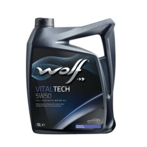 والف زيت موتور 5لتر 
VitalTech 5W50 API SN/CF
Wolf بلجيكي