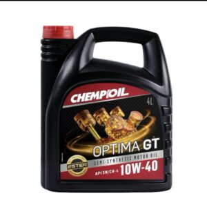 شامب اويل اوبتيما 4لتر 8000كم 
10W40 API SN
CHEMPIOIL