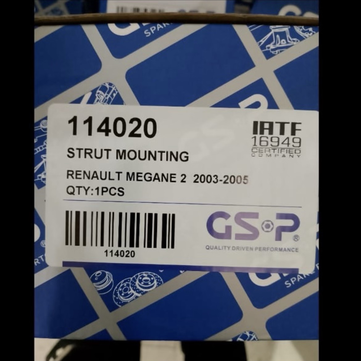 رينو ميجان 2 طقم بطاحات مساعد امامي
GSP صيني - الصورة 2