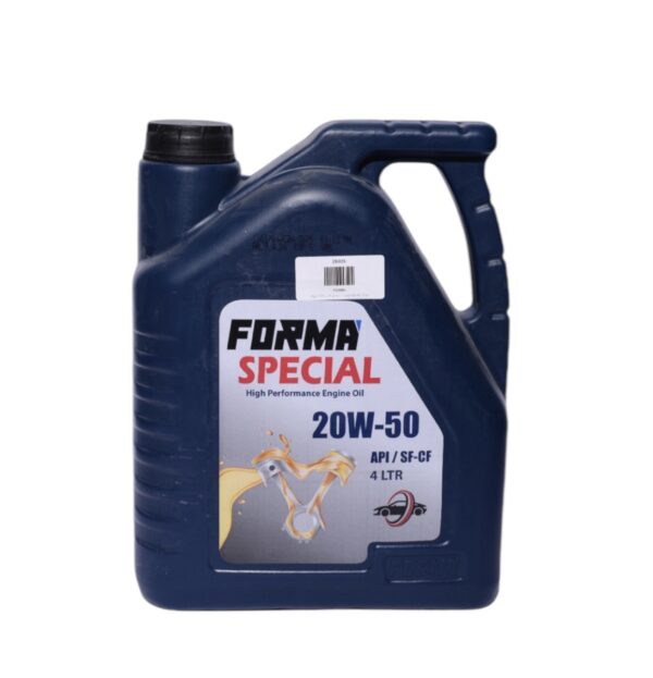 FORMA مصري 
20W50 API SF-CF  فورما سبيشيال 4لتر 3000كم
H*