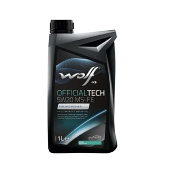 Wolf بلجيكي
‎  والف زيت موتور 1لتر  
OfficialTech 5W20 MS-BFE API SN
