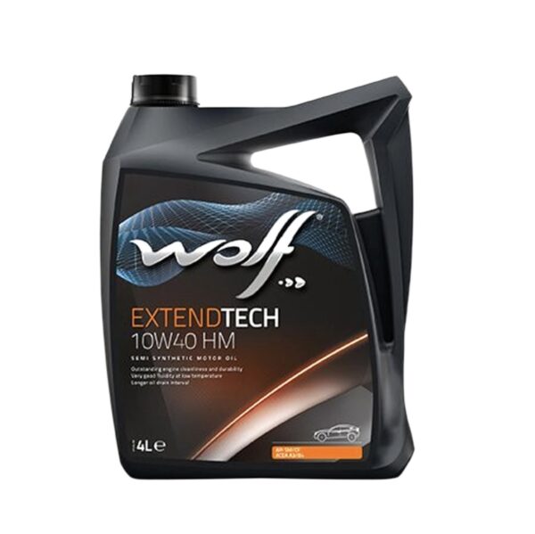 Wolf بلجيكي
10W40 ExtendTech‎  والف زيت موتور 4لتر
( غير متوفر )
