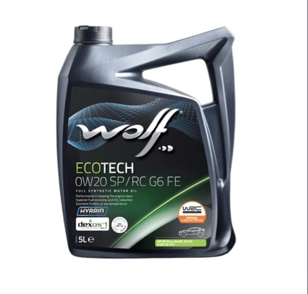 Wolf بلجيكي
0W20 SP/RC G6 FE والف زيت موتور 5لتر