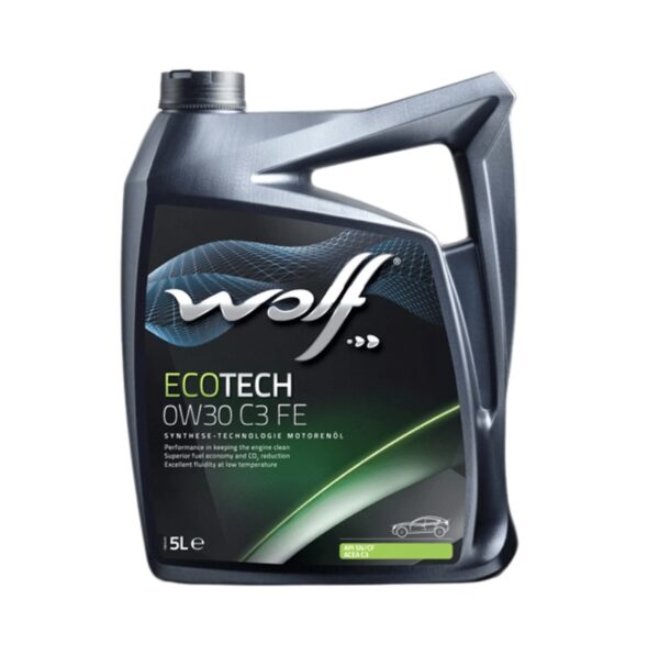 Wolf بلجيكي
0W30 C3 FE EcoTech والف زيت موتور 5لتر
