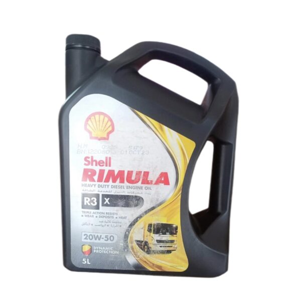 Shell  مصري  
20W50 R3 X شيل ريميولا 5لتر