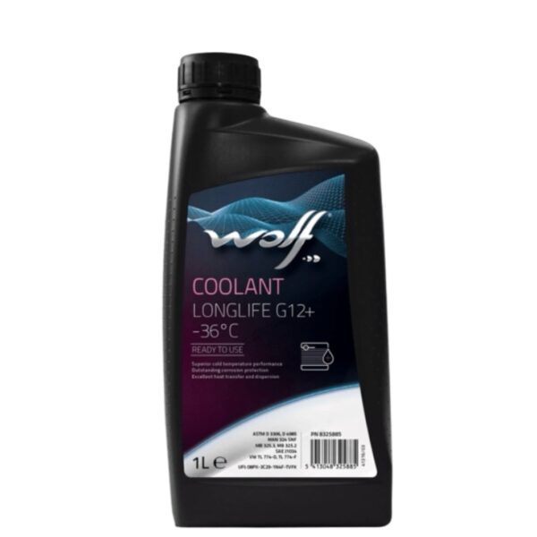 Wolf بلجيكي 
‎ والف مياه تبريد 1لتر 
COOLANT LONGLIFE G12+
( غير متوفر )