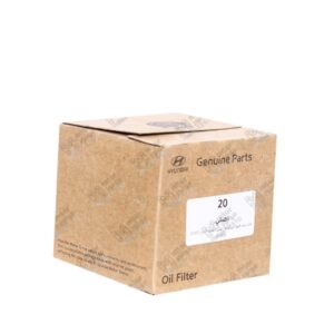اصلي  Genuine parts 
فلتر زيت هيونداي - كيا ( العلبة البيج )
H*