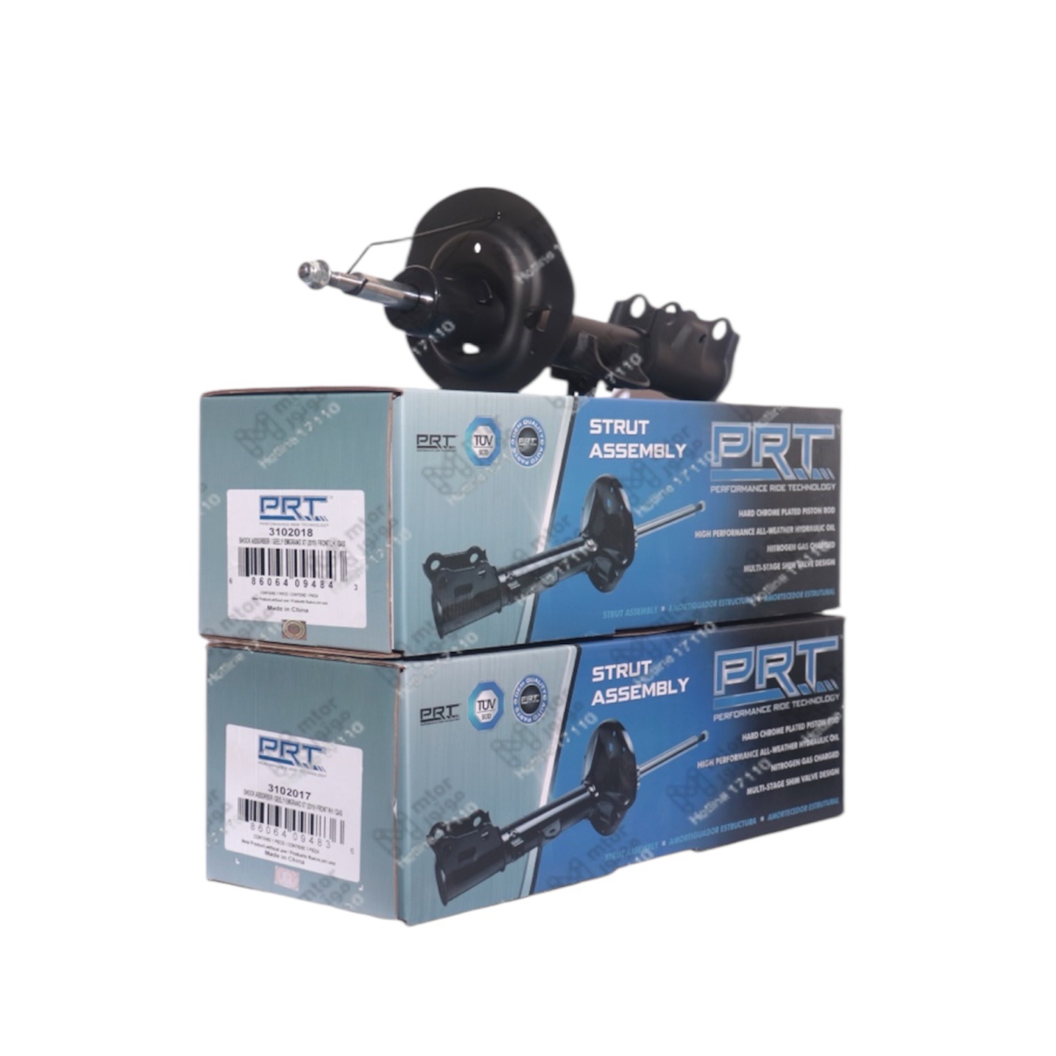 صيني PRT 
طقم مساعدين امامي غاز جيلي امجراند
H*