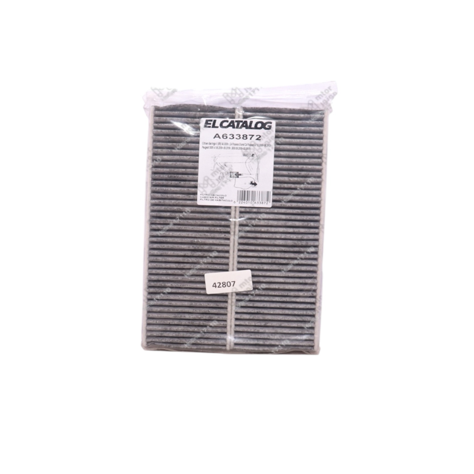 ايطالي EL CATALOG
فلتر تكيف كربون بيجوه 3008 - 5008 - DS5 -DS7 - اوبل جراند لاند
H*