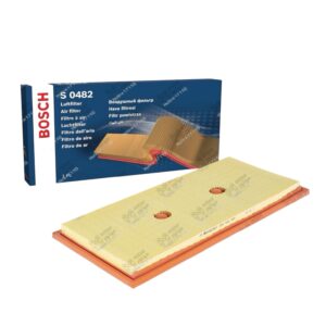 الماني BOSCH 
فلتر هواء بنزين مرسيدس W204 - W221 - W166 
H*