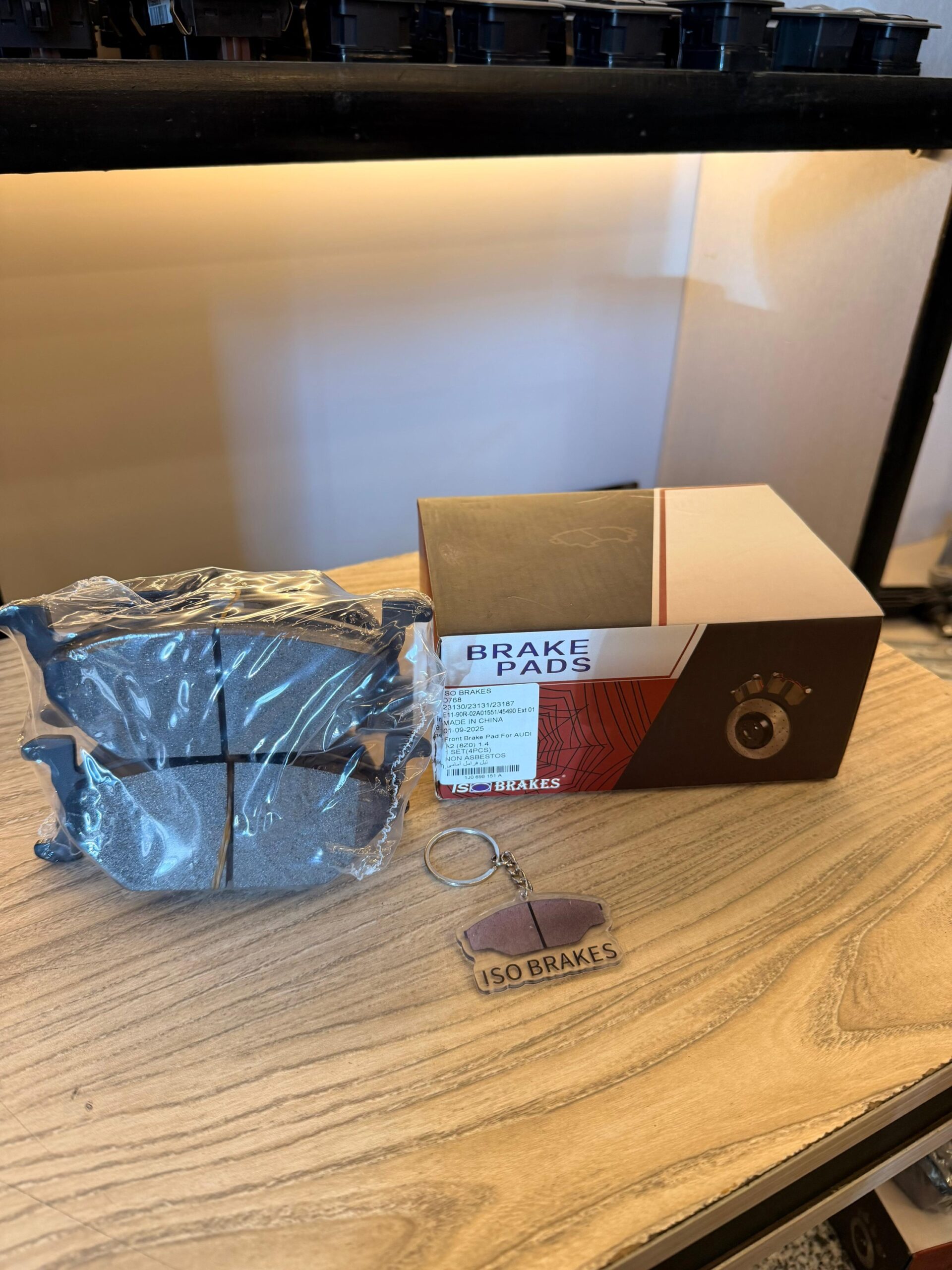 طقم تيل امامي MG 5
BRAKE PADS